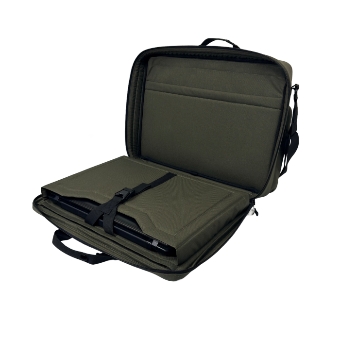 Посилена захисна сумка для ноутбука 17"-18" New Gen Ranger Green